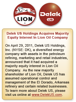 Lion Oil gas tank