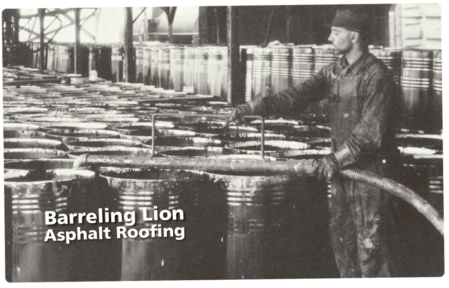 Barreling Lion Asphalt Roofing