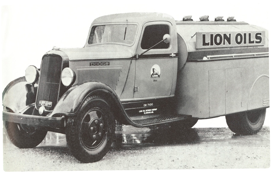 One of Lion's modern tank trucks